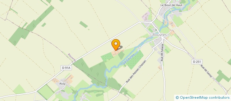localisation de l'entreprise EARL LA FERME DU LOGIS à ROUVRES