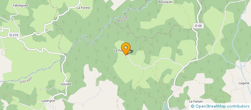 localisation de l'entreprise EARL LA FERME DU LORIOT à PUYCAPEL