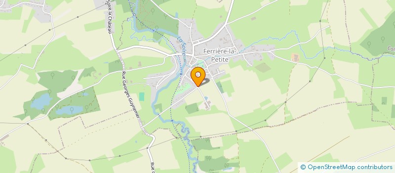 localisation de l'entreprise EARL LA FERME DU PARC  FERRIERE-LA-PETITE
