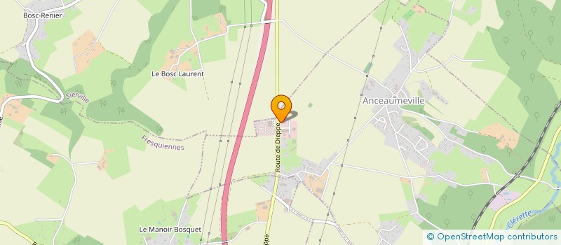 localisation de l'entreprise EARL LA FERME DU VILLAGE  ANCEAUMEVILLE
