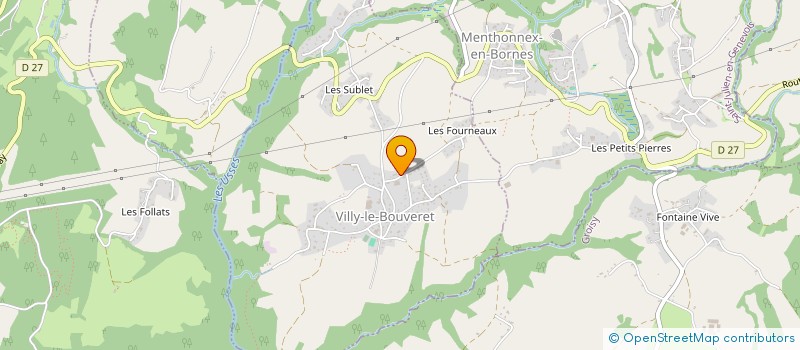 localisation de l'entreprise EARL LA FERME SILAS à VILLY-LE-BOUVERET