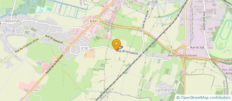 localisation de l'entreprise EARL LA FIALERIE à NIORT