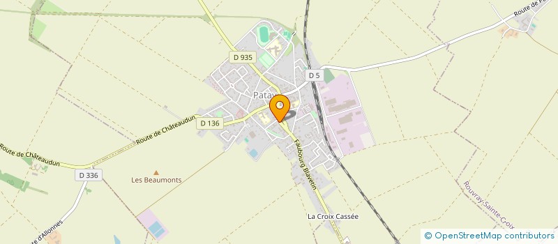 localisation de l'entreprise EARL LA FONTAINE à PATAY