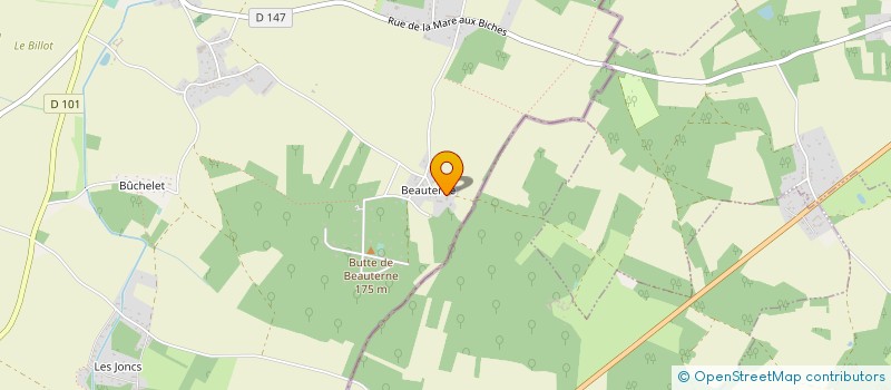 localisation de l'entreprise EARL LA FONTAINE BENITE à BOUTIGNY-PROUAIS