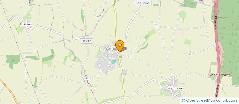 localisation de l'entreprise EARL LA FONTAINE DU PEROU  ESSOUVERT