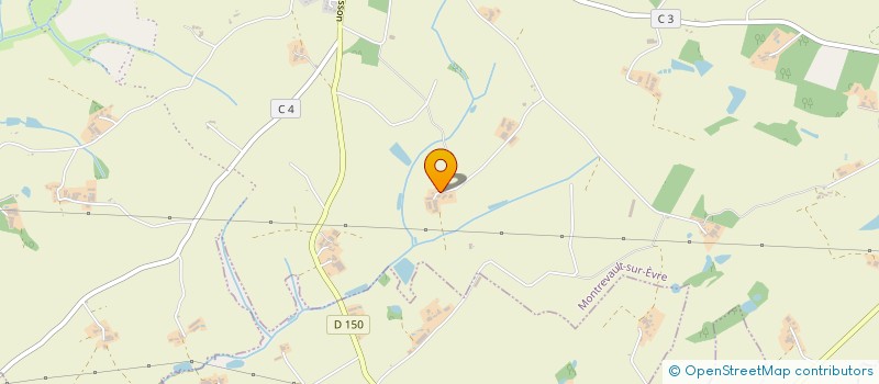 localisation de l'entreprise EARL LA FOUTELAIE à BEAUPREAU-EN-MAUGES