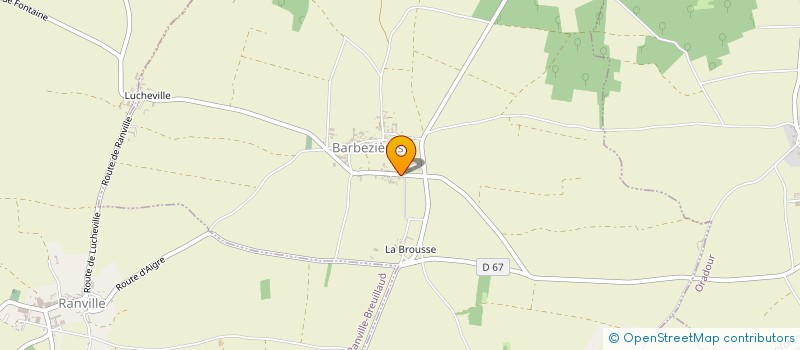 localisation de l'entreprise EARL LA GARENNE à BESSE