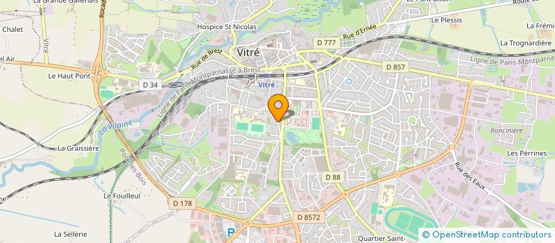 localisation de l'entreprise EARL LA GAULAYRIE  POCE-LES-BOIS