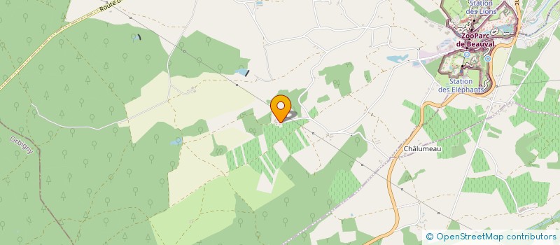 localisation de l'entreprise EARL LA GIRARDIERE  SAINT-AIGNAN