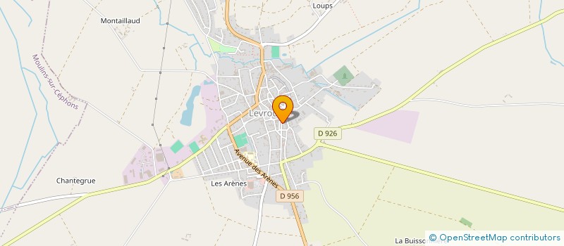 localisation de l'entreprise EARL LA GLACIERE à LEVROUX