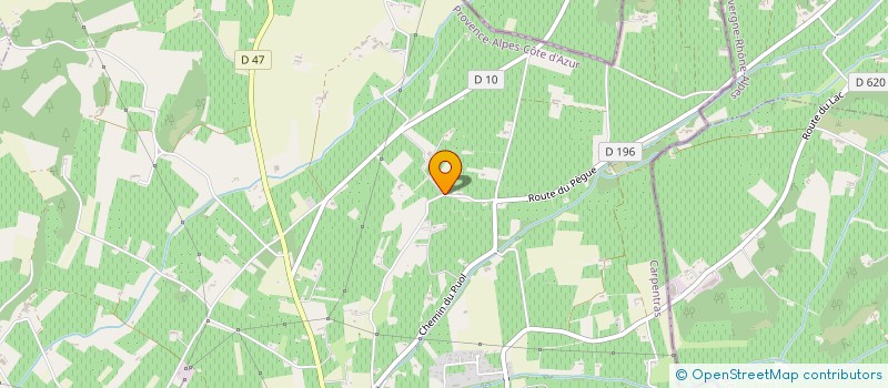 localisation de l'entreprise EARL LA GRANDE BECONNE à VALREAS