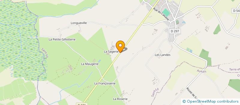 localisation de l'entreprise EARL LA GRANDE SAGERIE à TERRE-ET-MARAIS