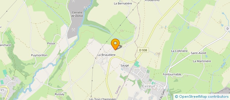 localisation de l'entreprise EARL LA GRANDE VALLEE  NANTEUIL