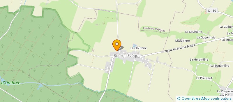 localisation de l'entreprise EARL LA GRANGE DES GRAVELLES  BOURG-L EVEQUE