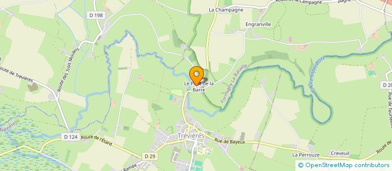 localisation de l'entreprise EARL LA HARMONIERE  BERNESQ