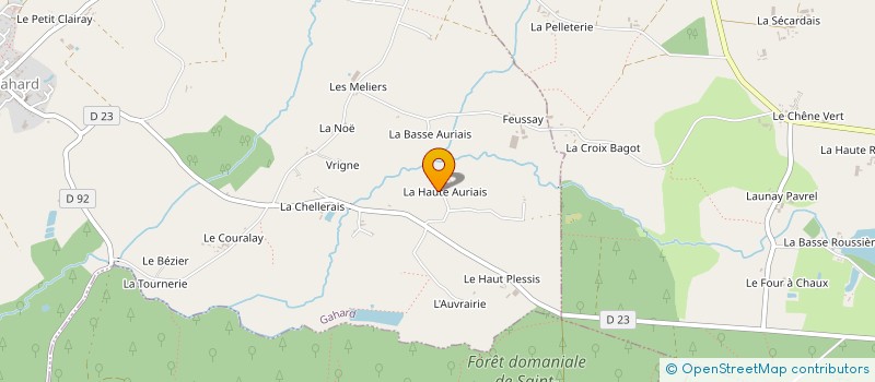 localisation de l'entreprise EARL LA HAUTE LIARDAIS à SENS-DE-BRETAGNE