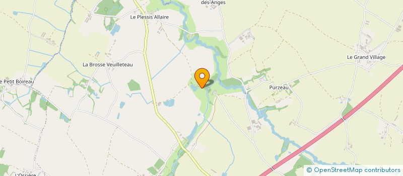 localisation de l'entreprise EARL LA JUTIERE à ESSARTS-EN-BOCAGE