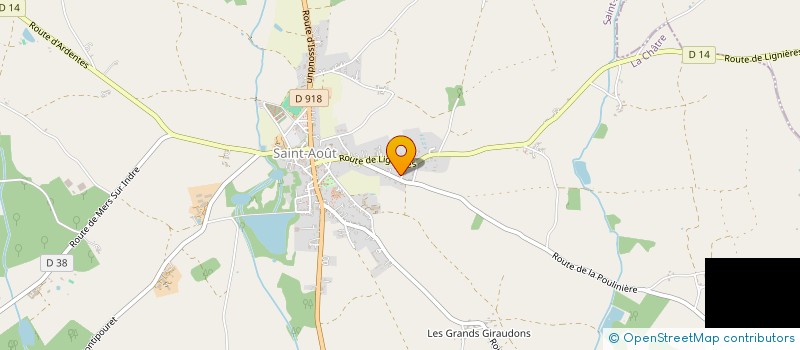 localisation de l'entreprise EARL LA LIAUMERIE à BOMMIERS