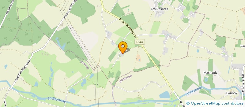 localisation de l'entreprise EARL LA LIGERE à MONTLIARD