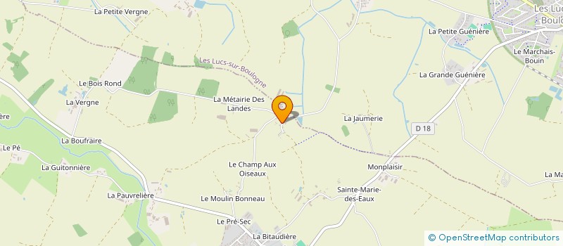 localisation de l'entreprise EARL LA LIMITE à BEAUFOU