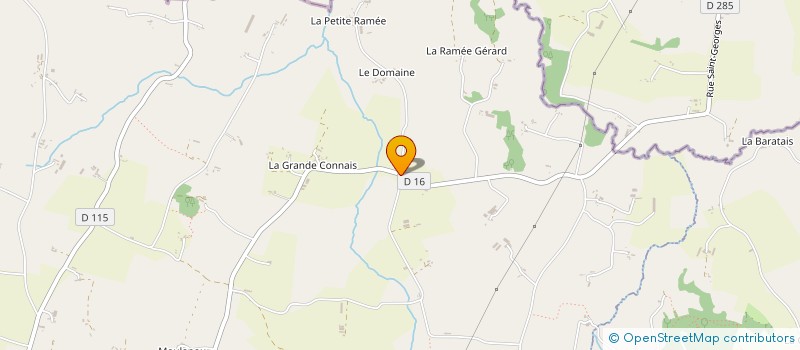 localisation de l'entreprise EARL LA MANCELLIERE  SAINT-BRICE-DE-LANDELLES