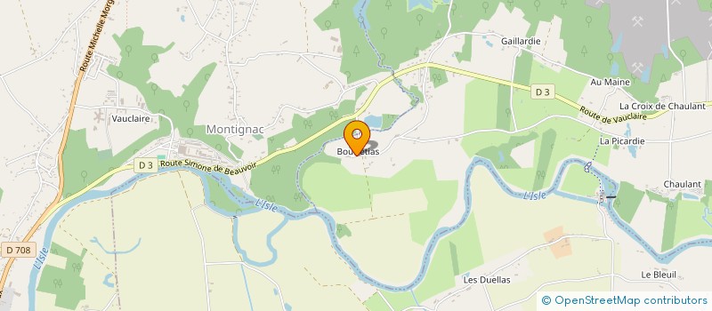 localisation de l'entreprise EARL LA MASSINIE  ISSAC