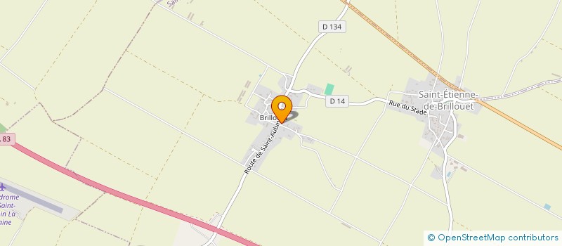 localisation de l'entreprise EARL LA PAISIERE  SAINT-ETIENNE-DE-BRILLOUET