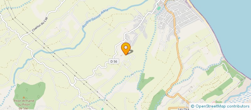 localisation de l'entreprise EARL LA PALMERAIE  SAINT-BENOIT