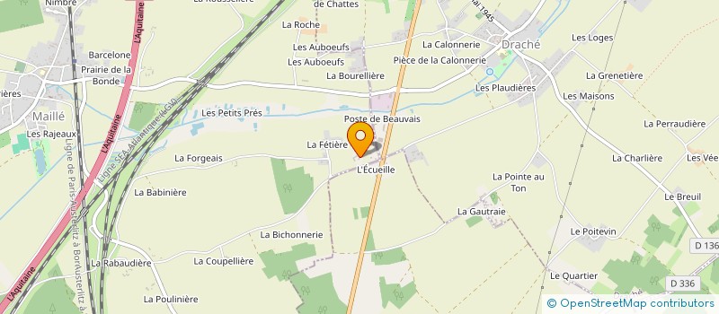 localisation de l'entreprise EARL LA PICADERE à DRACHE