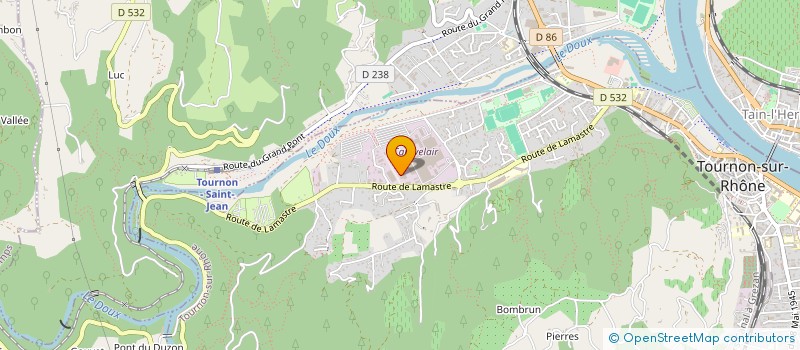 localisation de l'entreprise EARL LA PIERRE à SAINT-BARTHELEMY-LE-PLAIN