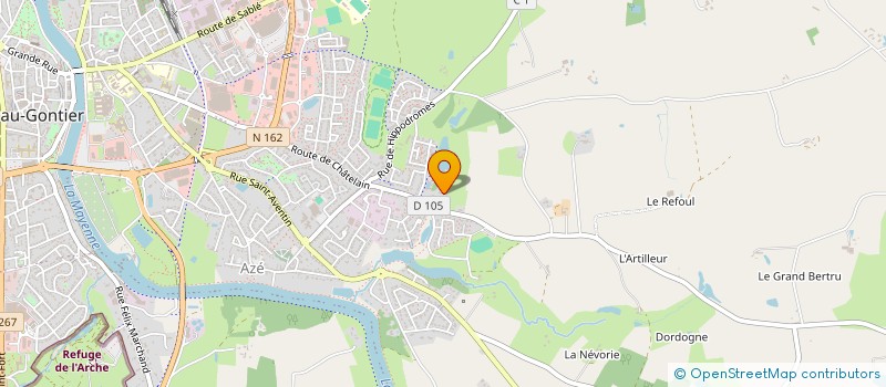 localisation de l'entreprise EARL LA PLANCHE à CHEMAZE