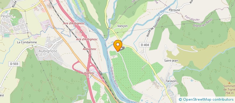 localisation de l'entreprise EARL LA POMMERAIE DU VANCON à VOLONNE