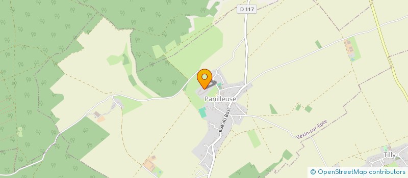 localisation de l'entreprise EARL LA POMPADOUR à VEXIN-SUR-EPTE
