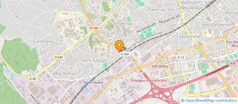 localisation de l'entreprise EARL LA PRINTANIERE  NIMES