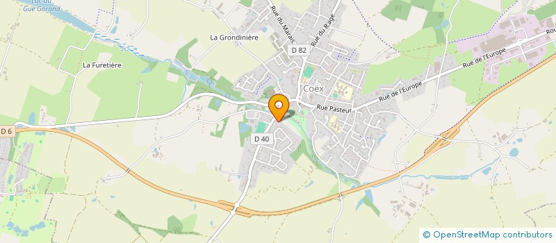 localisation de l'entreprise EARL LA RABOUILLERE à COMMEQUIERS