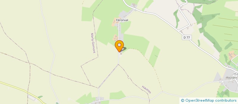 localisation de l'entreprise EARL LA RENARDIERE  HAUTION