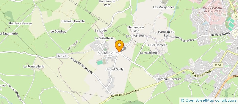 localisation de l'entreprise EARL LA REVELLE à NOUAINVILLE