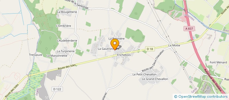 localisation de l'entreprise EARL LA RIVIERE à GEAY