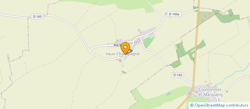 localisation de l'entreprise EARL LA ROMAINE  VAUX-CHAMPAGNE