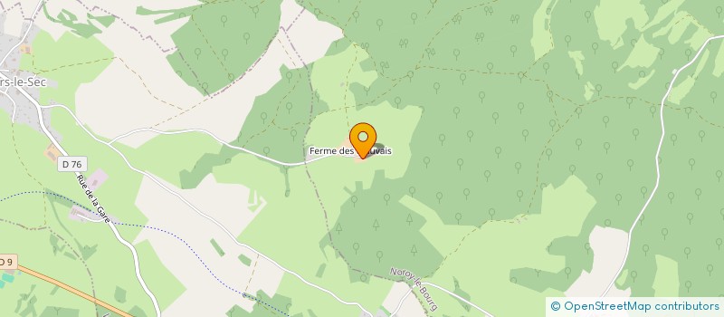 localisation de l'entreprise EARL LA ROULOTTE DU BERGER  NOROY-LE-BOURG