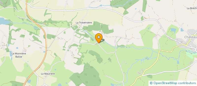 localisation de l'entreprise EARL LA TREQUINIERE  SEVREMONT