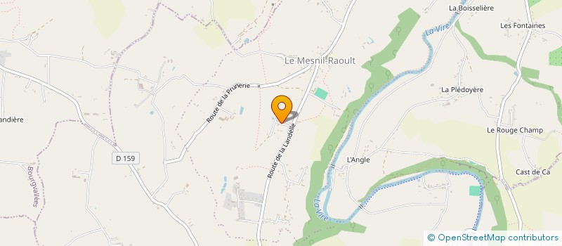 localisation de l'entreprise EARL LA VALESQUERIE à MOYON VILLAGES
