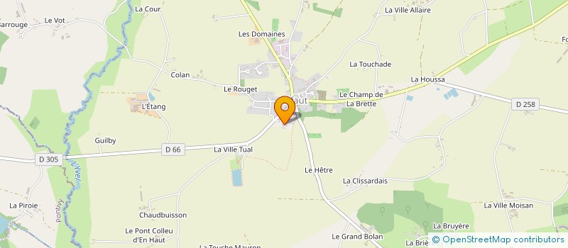 localisation de l'entreprise EARL LA VALLEE  ILLIFAUT