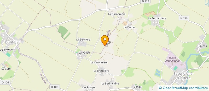 localisation de l'entreprise EARL LA VALLEE à BRULAIN