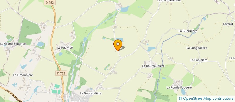 localisation de l'entreprise EARL LA VEZINIERE à CHEFFOIS
