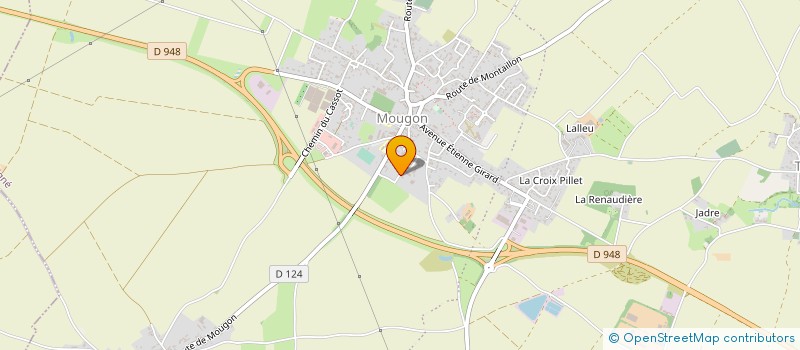 localisation de l'entreprise EARL LA VIEILLE COUR à AIGONDIGNE