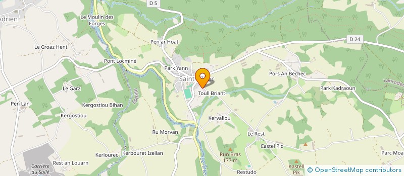 localisation de l'entreprise EARL LA VOIE LACTEE à SAINT-PEVER