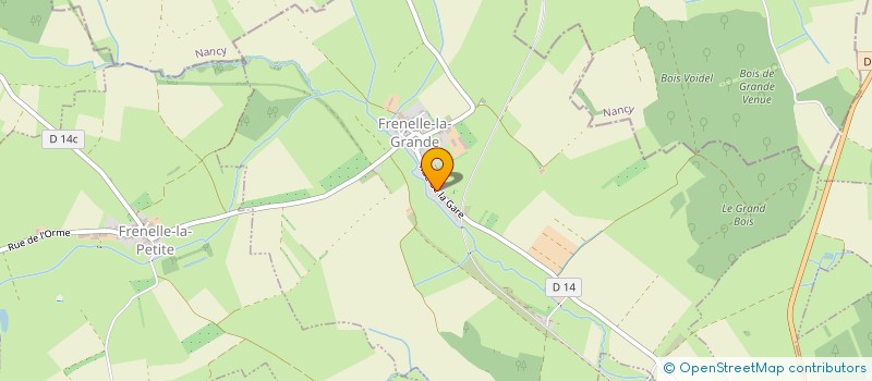 localisation de l'entreprise EARL LA VRAIE VIE  FRENELLE-LA-GRANDE