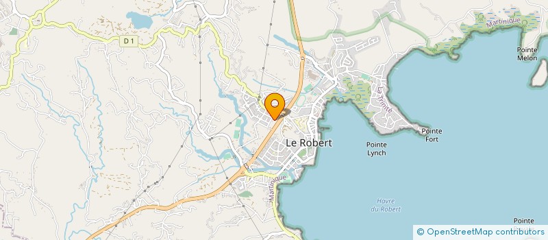 localisation de l'entreprise EARL LABANA à LE ROBERT
