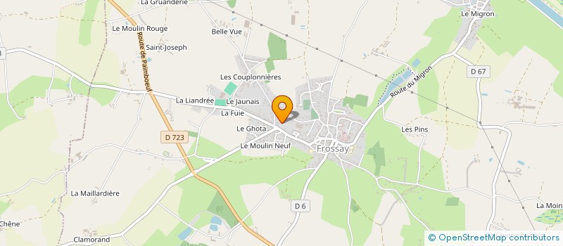 localisation de l'entreprise EARL LABARRE à CHAUMES-EN-RETZ